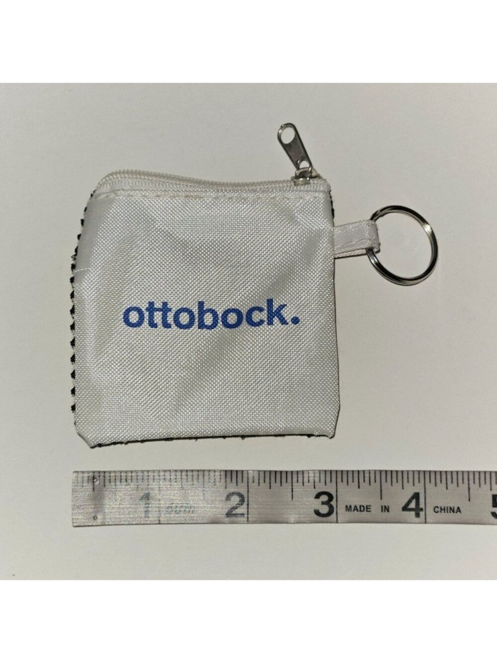 Ottobock Small 3"x3" Keychain Pouch Bag Promotional Storage Travel